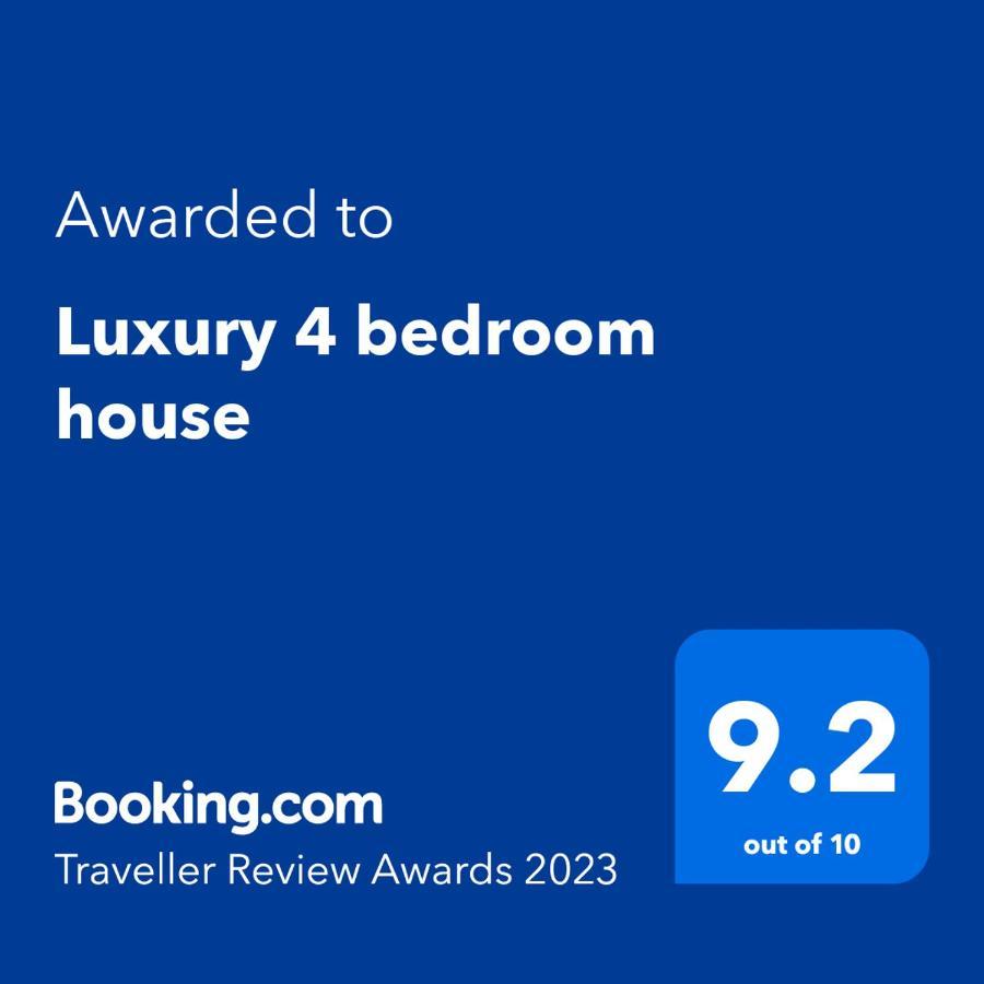 Luxury 4 Bedroom House Manchester Kültér fotó